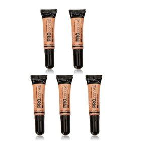 5 packs - L.A. Girl Pro Conceal HD Concealer 994 Peach Corrector